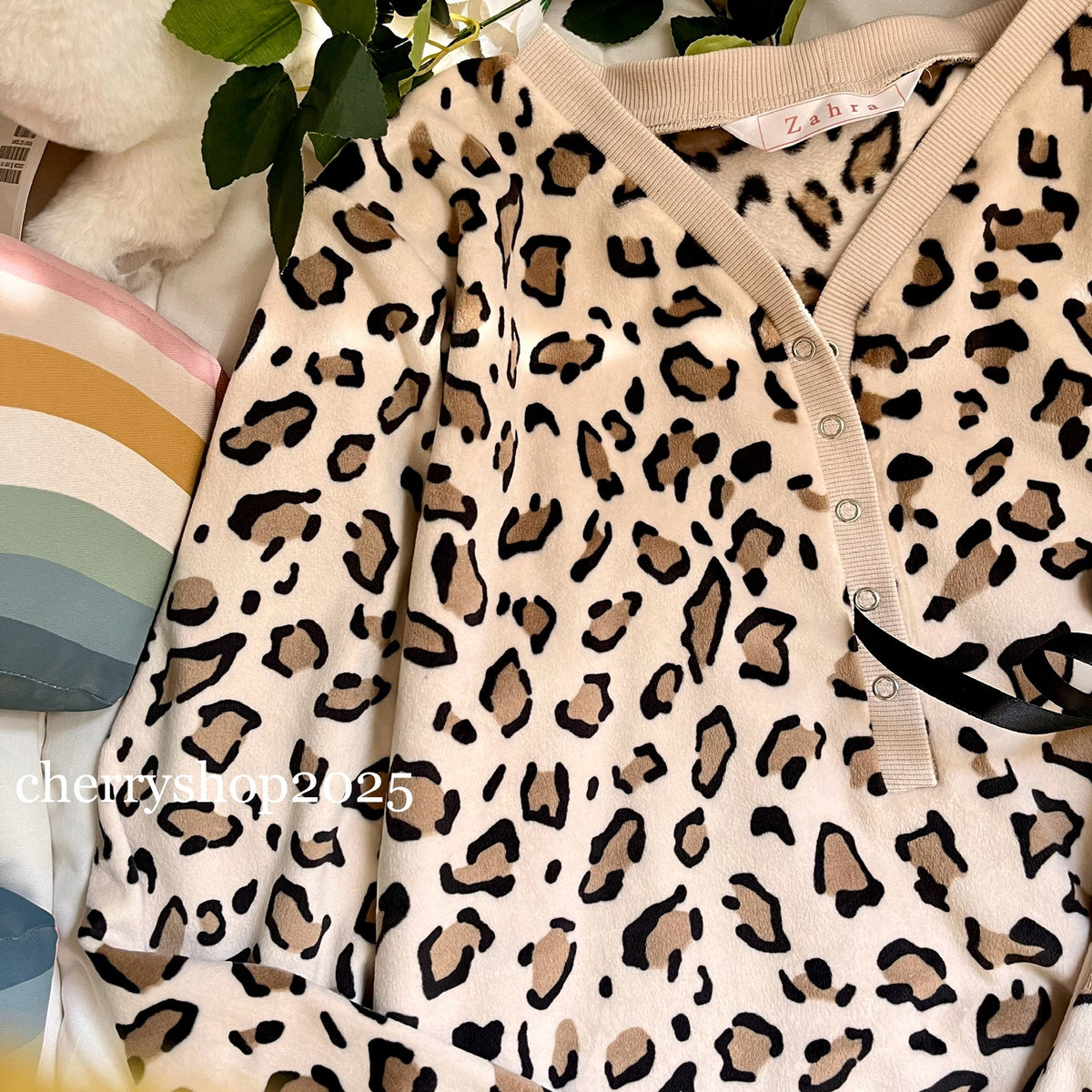 Tiger Print Pajamas