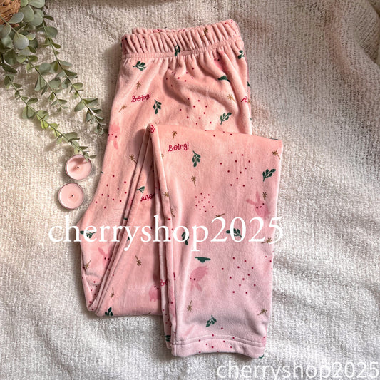 بنطلون قطيفة  Pink Bunny