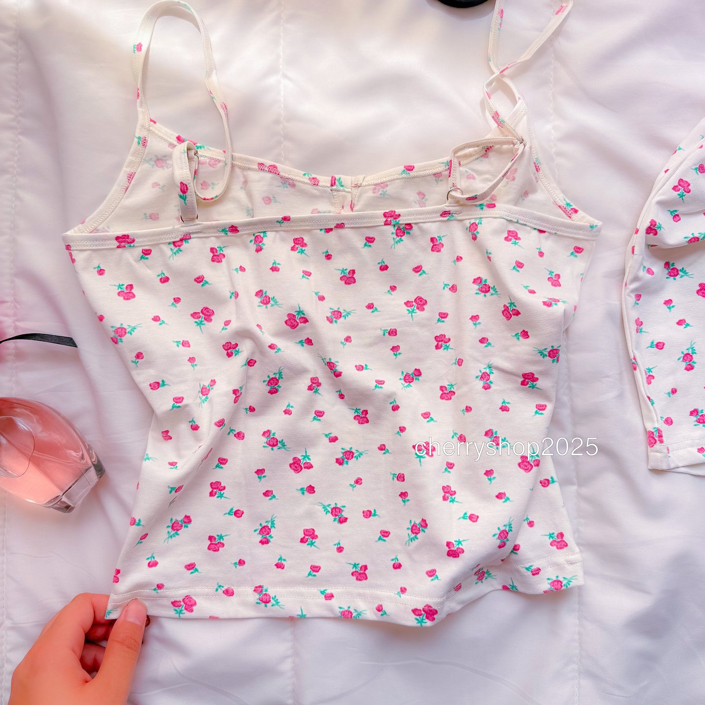 Purple Flowers Short Pj
