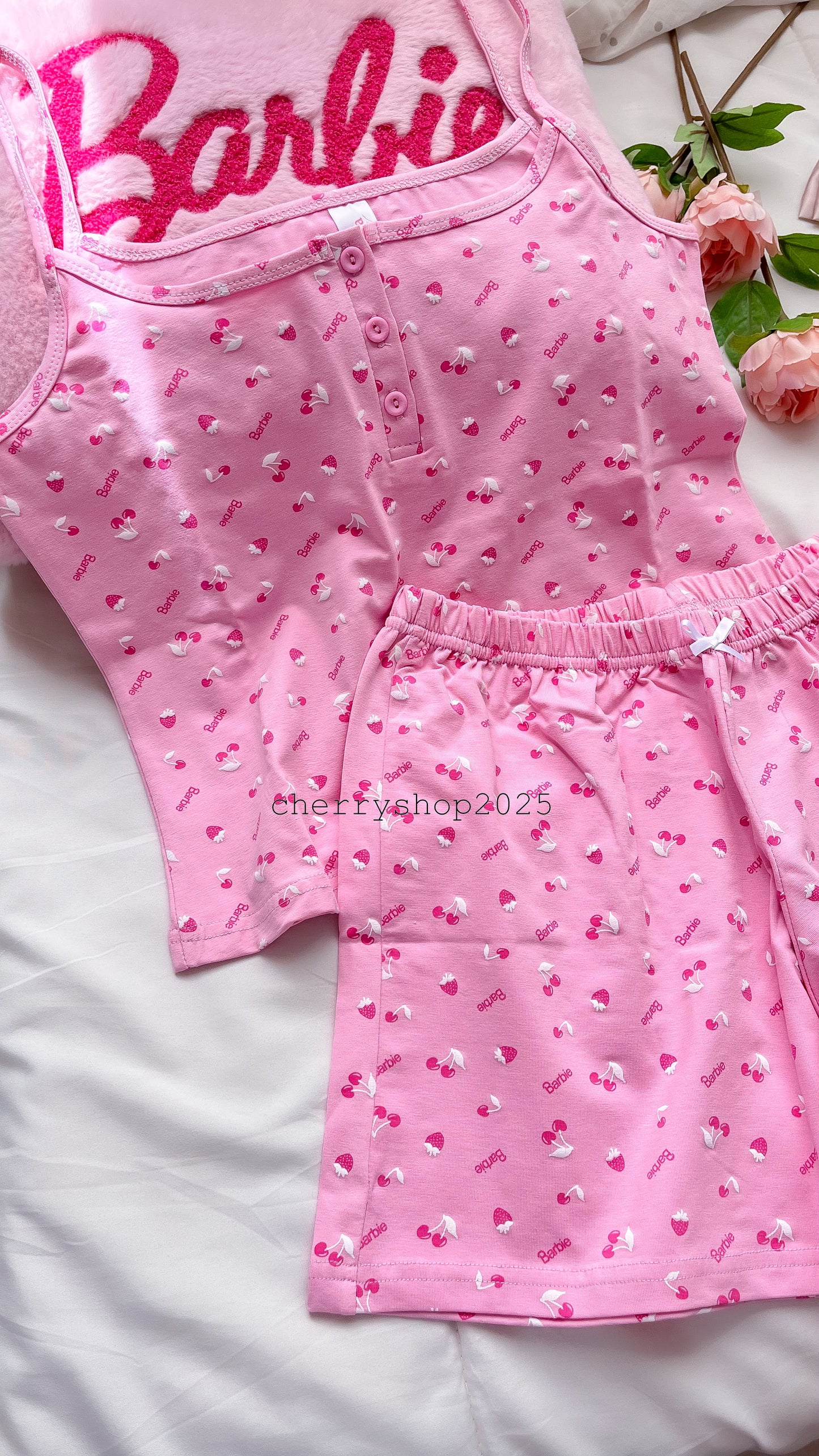 Pink Barbie Short Pj