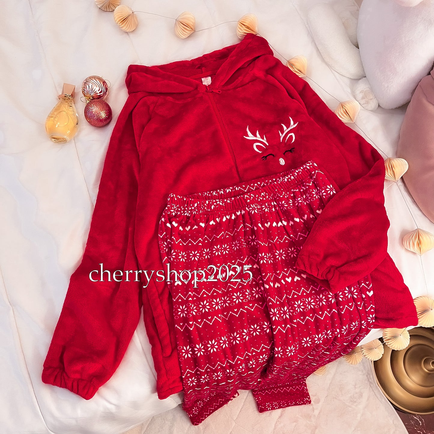 Red Deer Christmas Pj