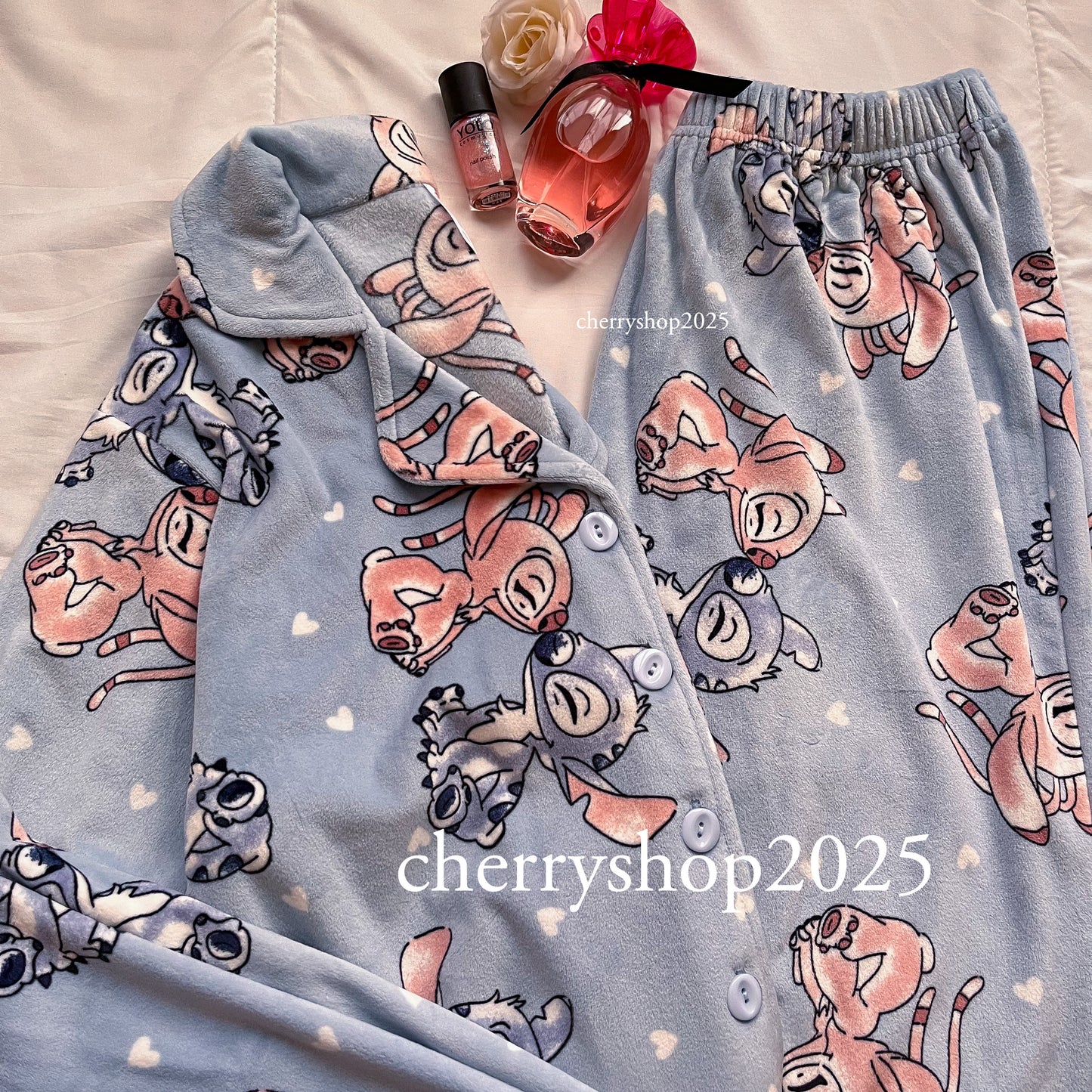 Blue Stitch Pj