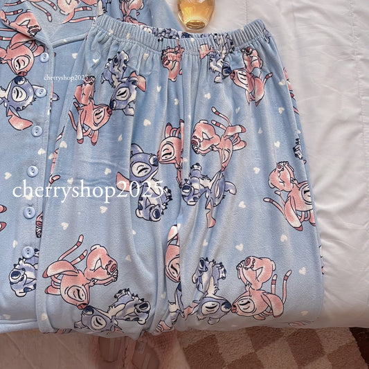 Blue Stitch Pj