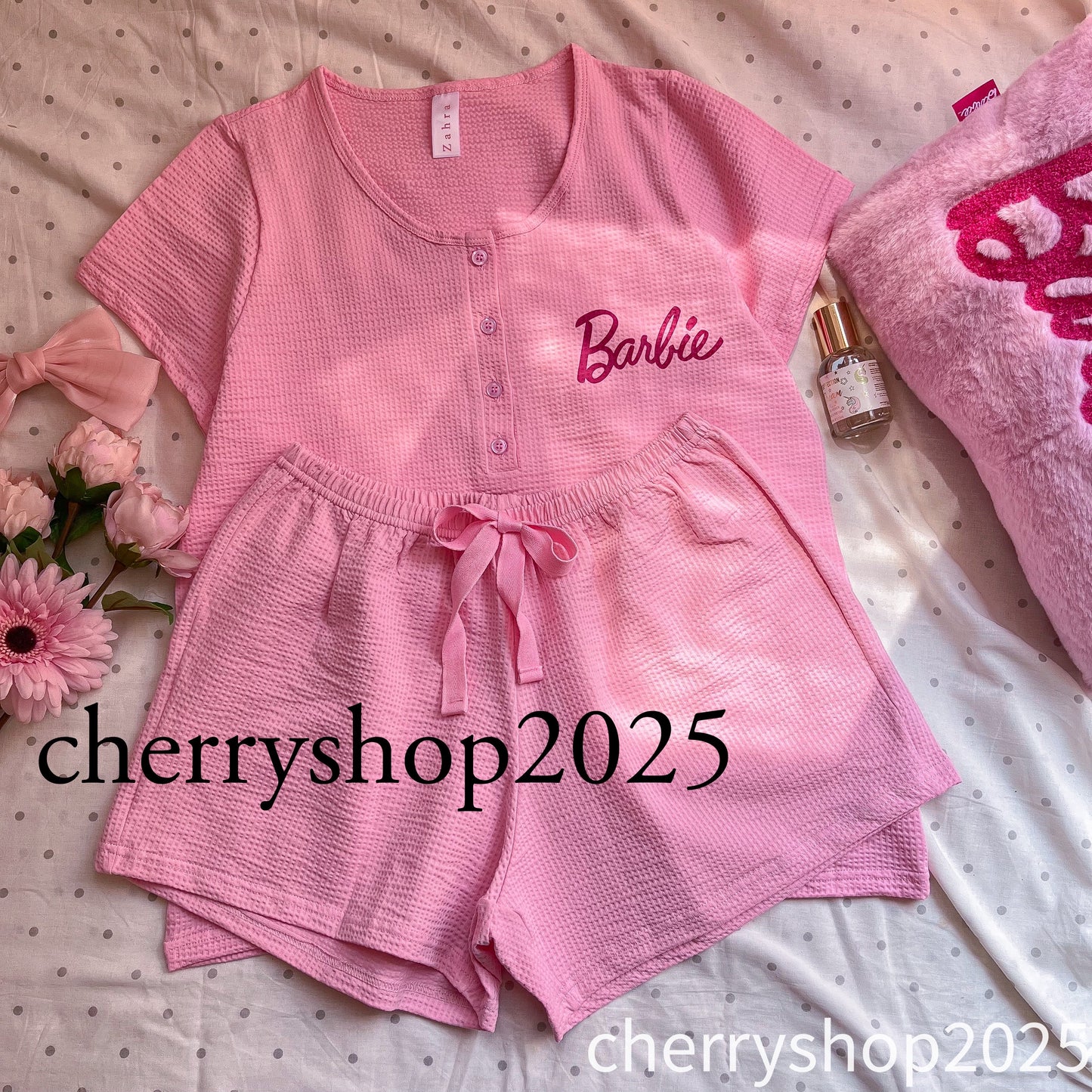 Barbie Short Pj Pink