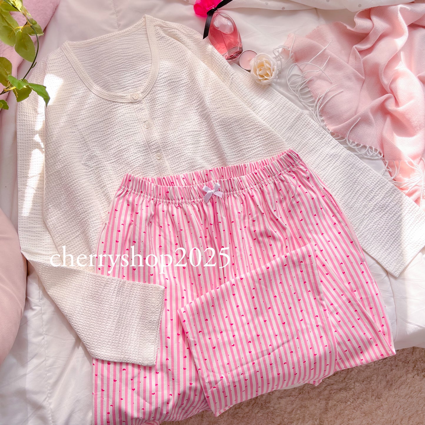 Pink Stripe PJ