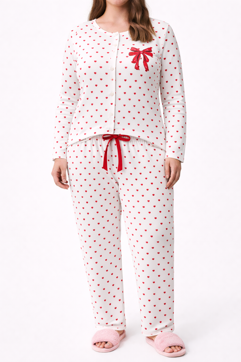 Bow Little Hearts PJ