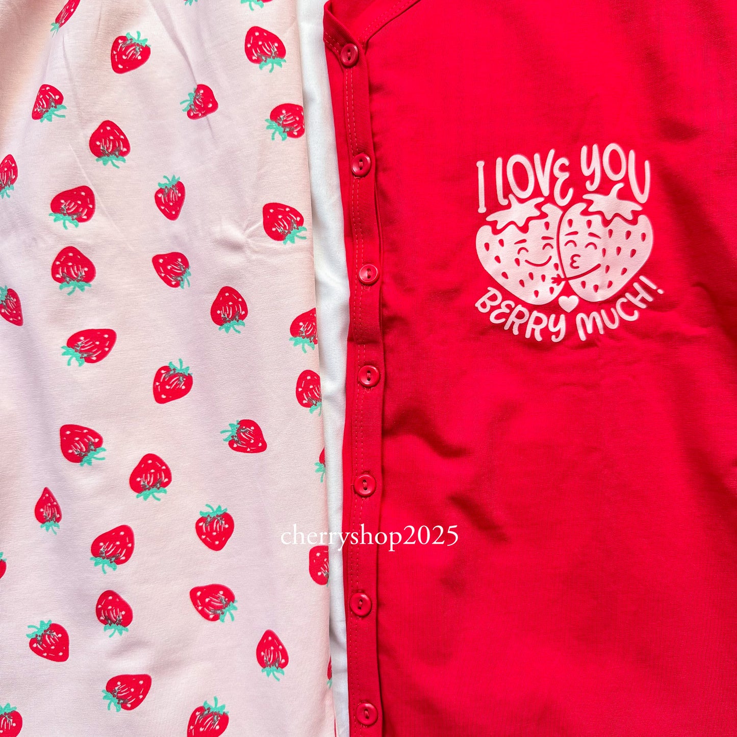 Berry Much بيجامة برمودا