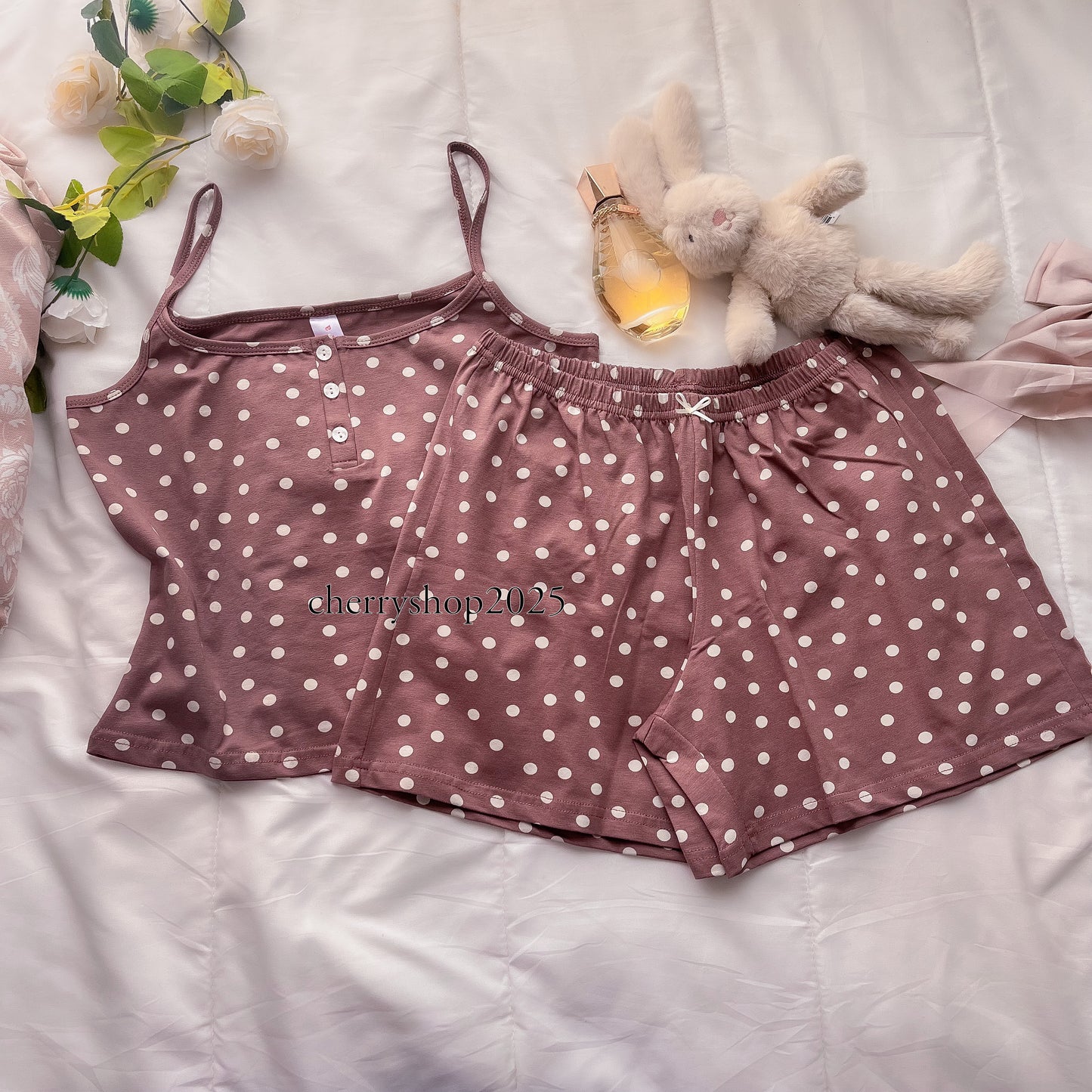 Chocolate Dots Short Pj