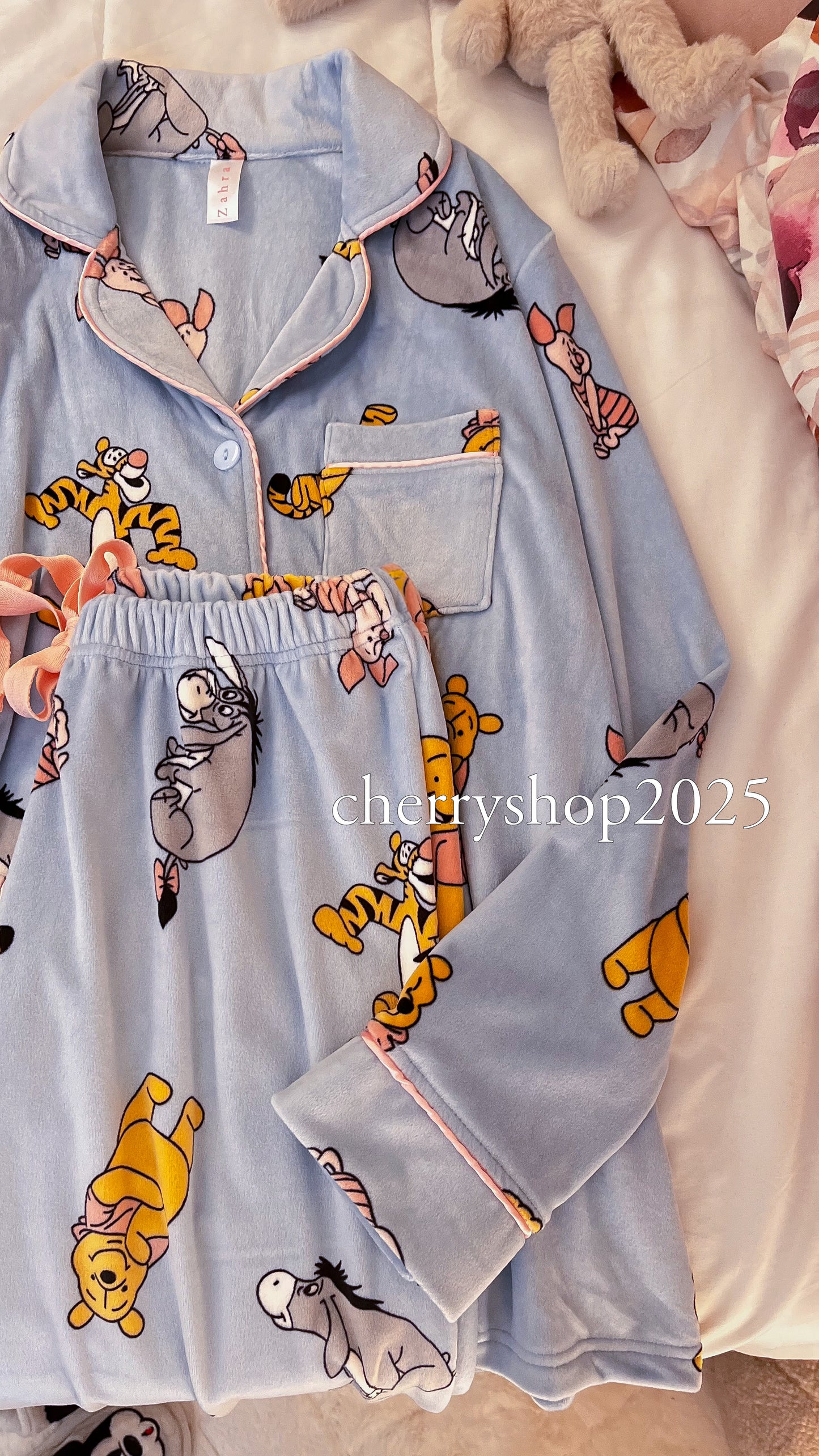 Blue Winnie the Pooh PJ