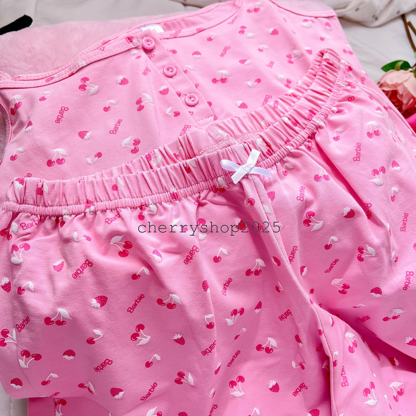 Pink Barbie Short Pj