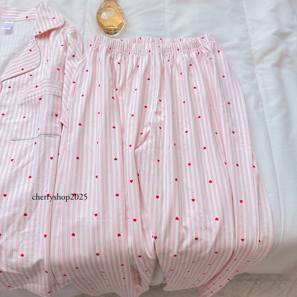 Love in Pink Stripes