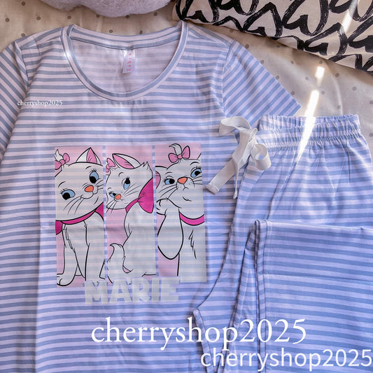 MARIE PJ بيجامة نص كم