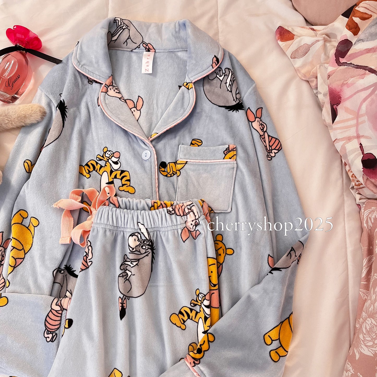 Blue Winnie the Pooh PJ