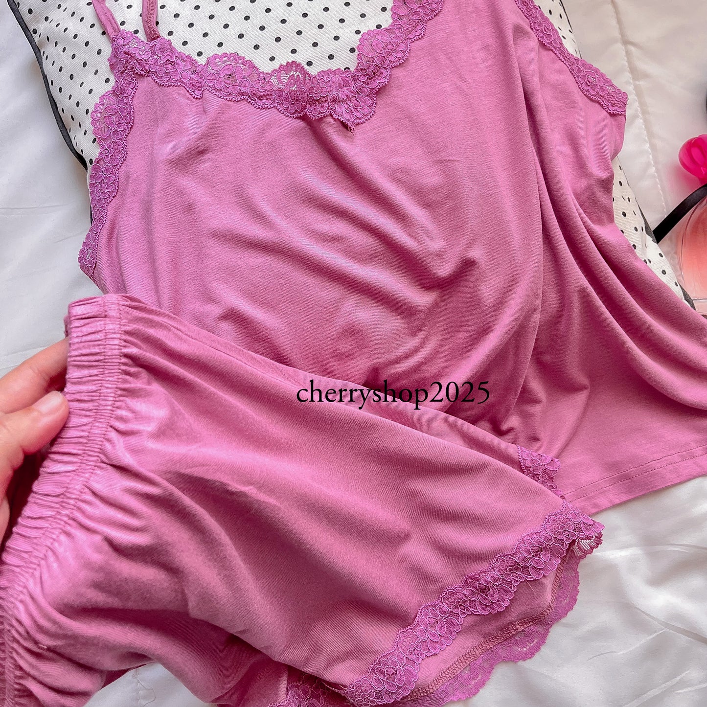 Pink Short Set
