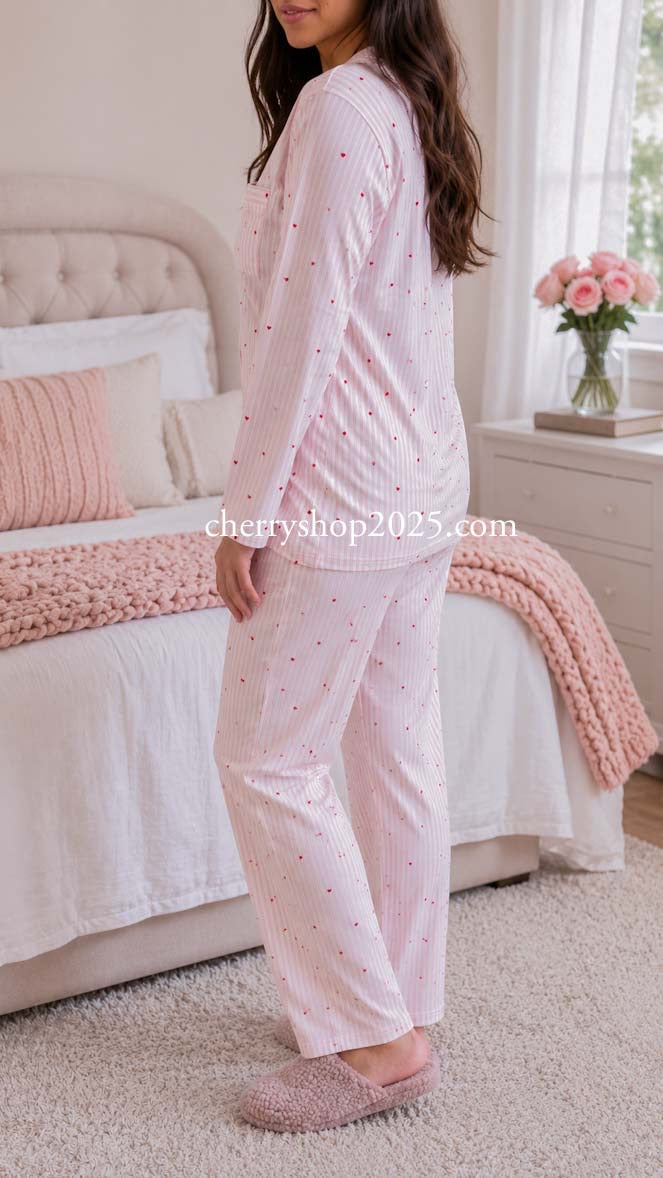Love in Pink Stripes