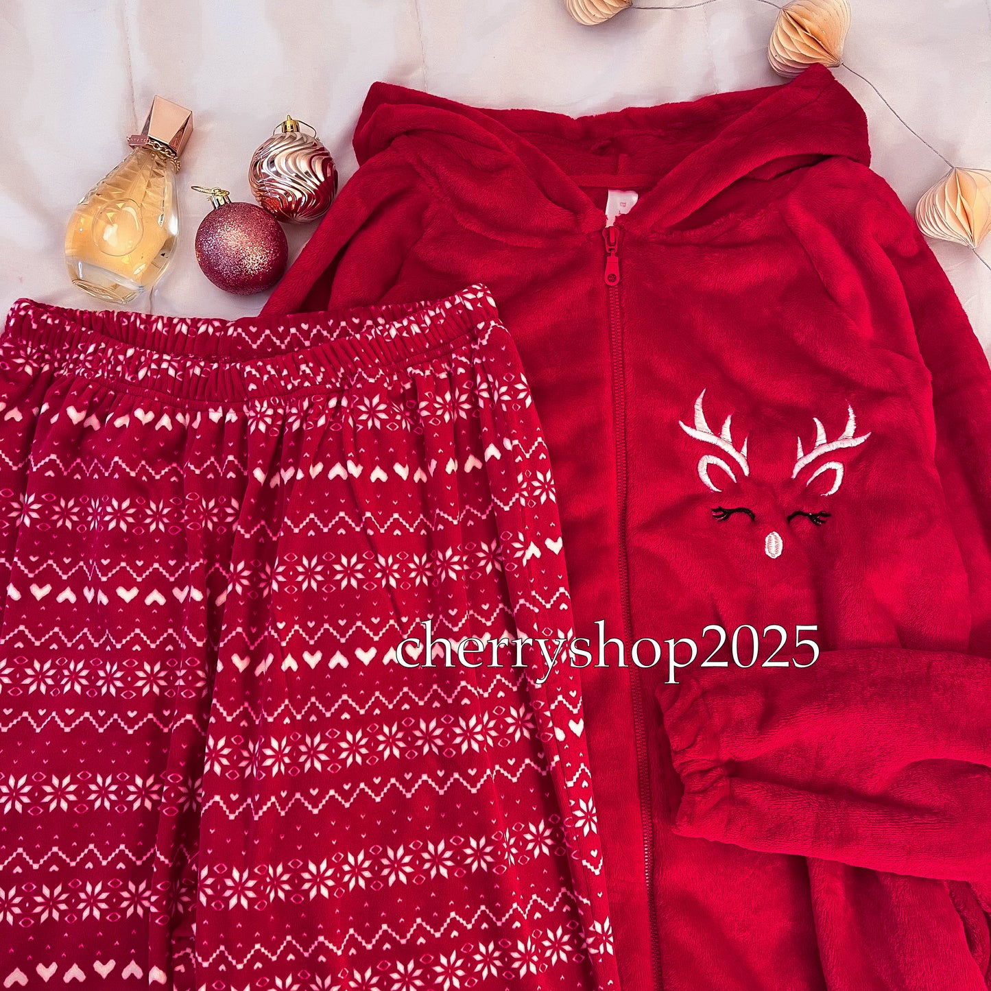 Red Deer Christmas Pj