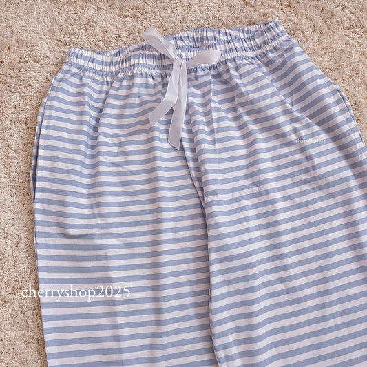 بنطلون قطن Blue Stripped