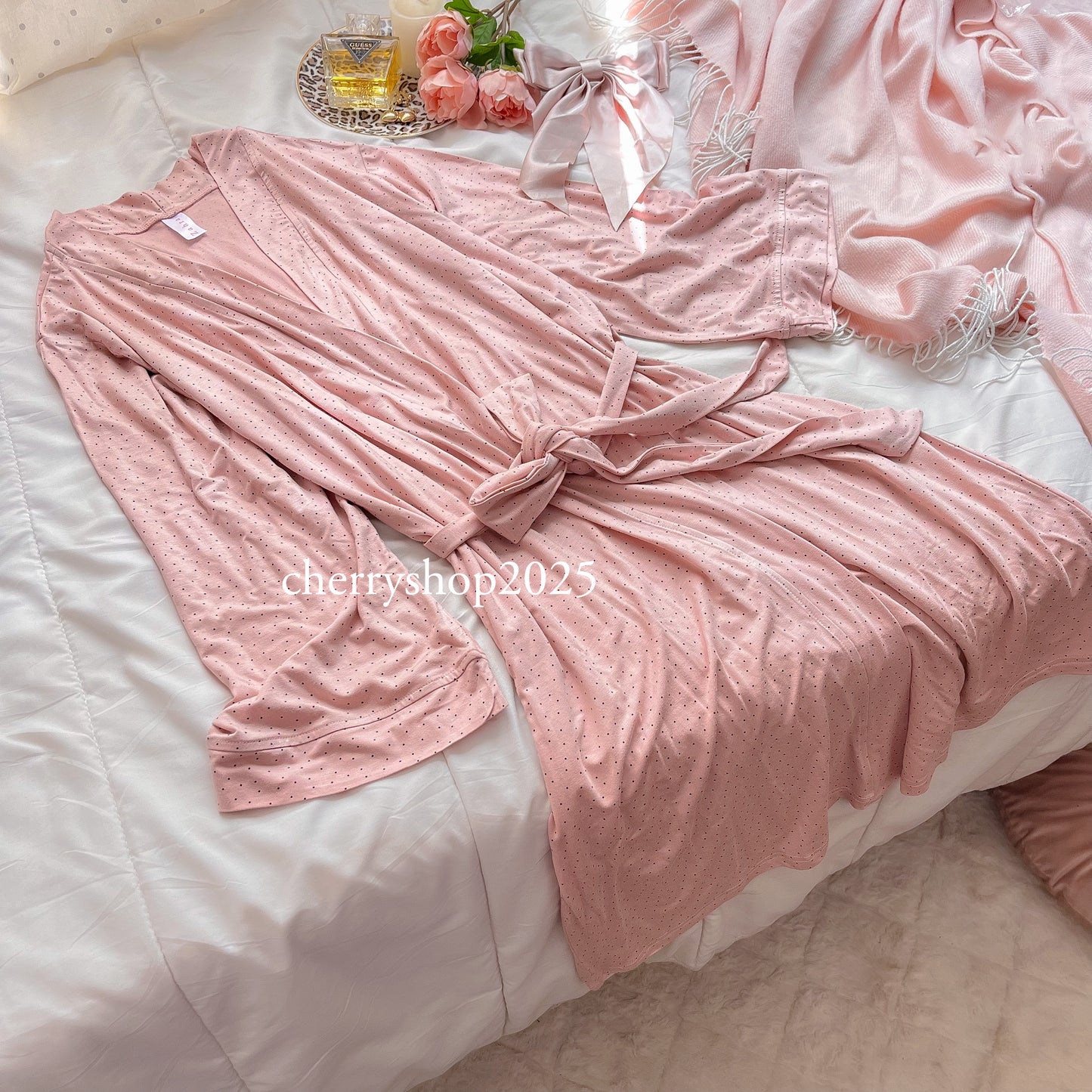 Pink Blush Robe Kimono