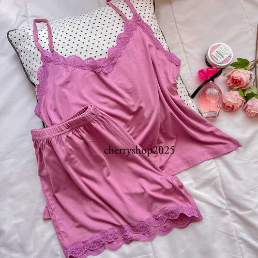 Pink Short Set
