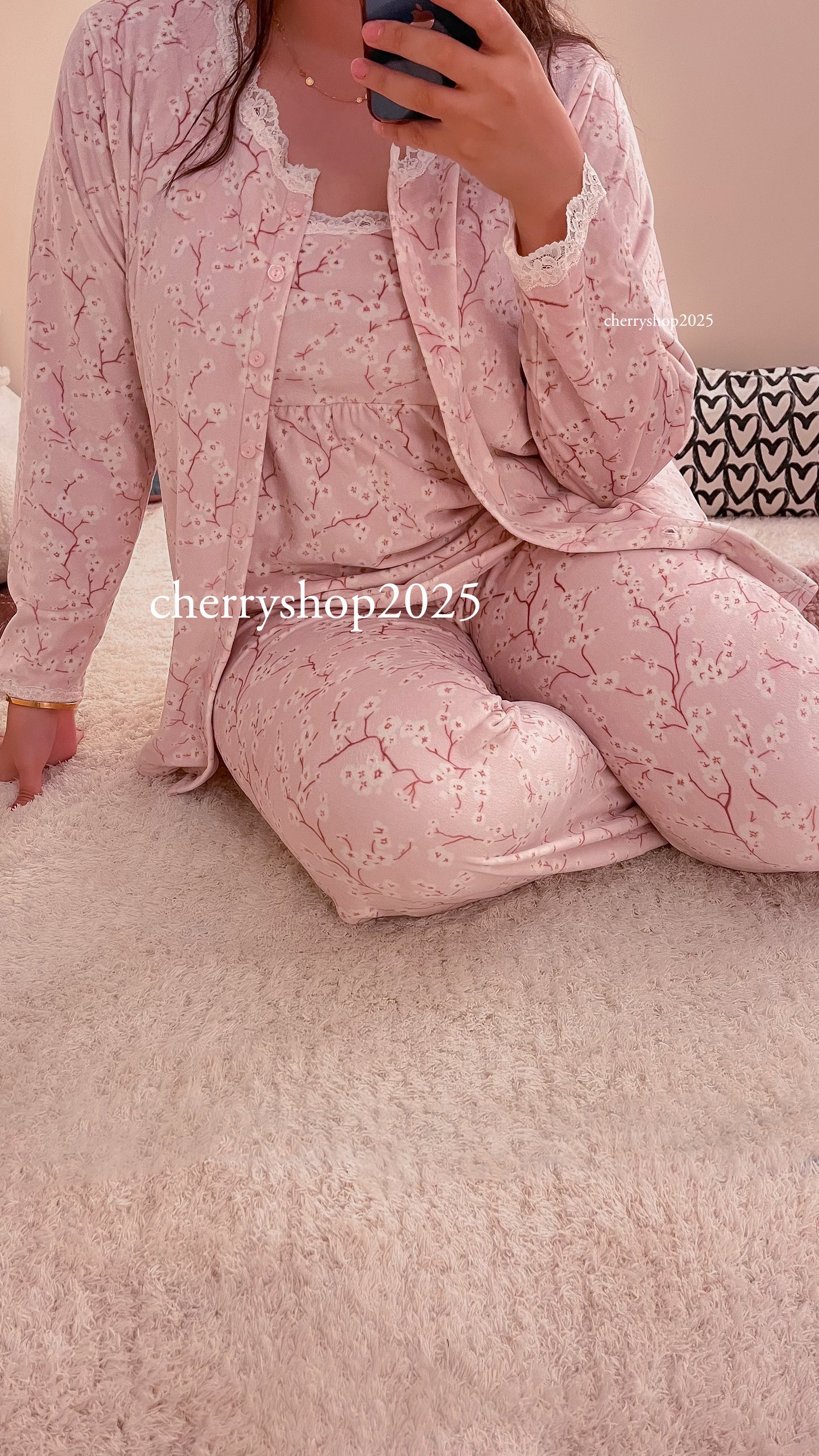 Cherry Blossom Pink Set