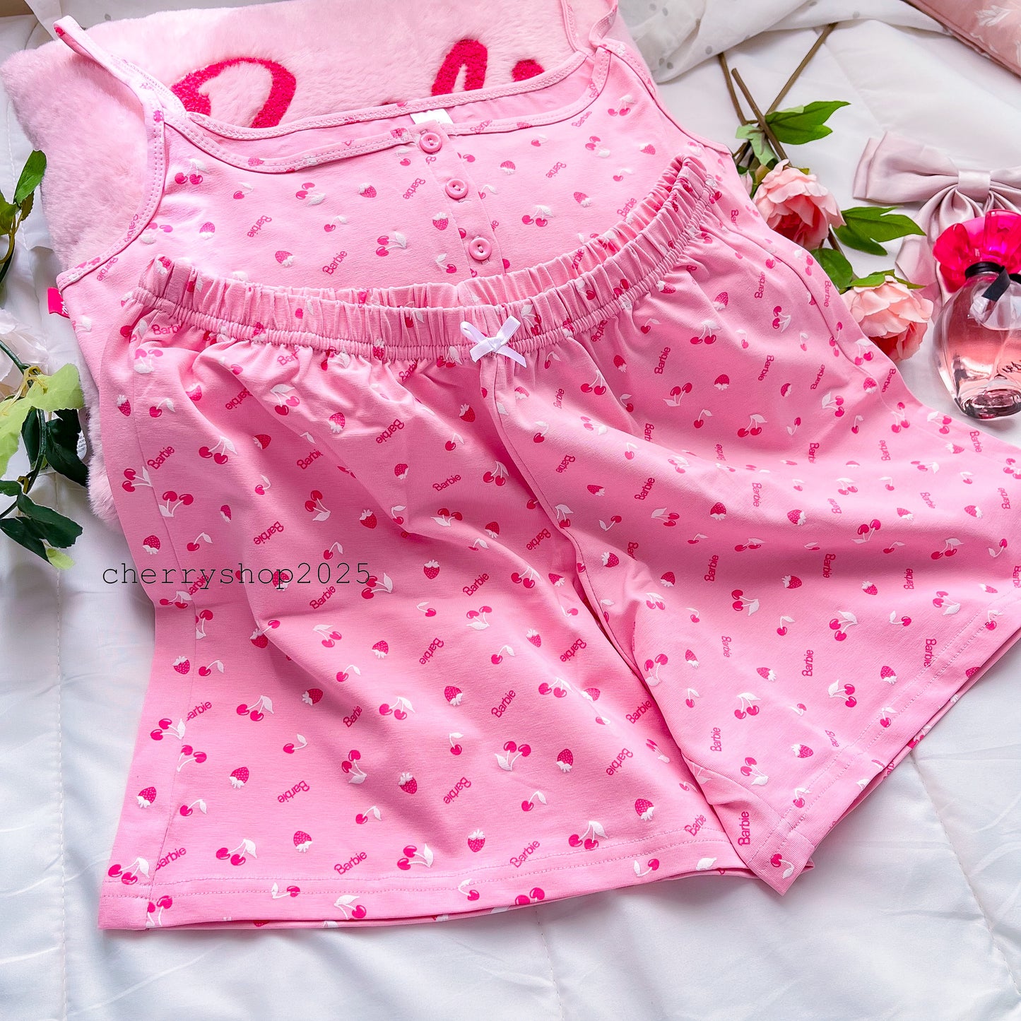 Pink Barbie Short Pj