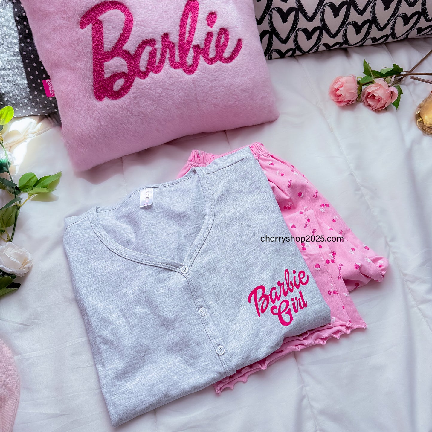 Barbie Girl بيجامة برمودا