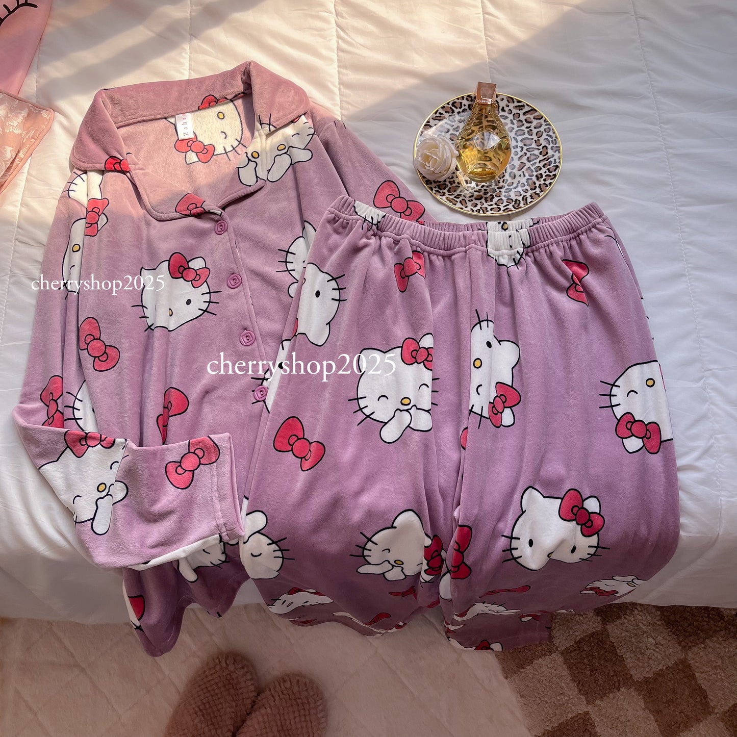 Hello Kitty Purple  PJ