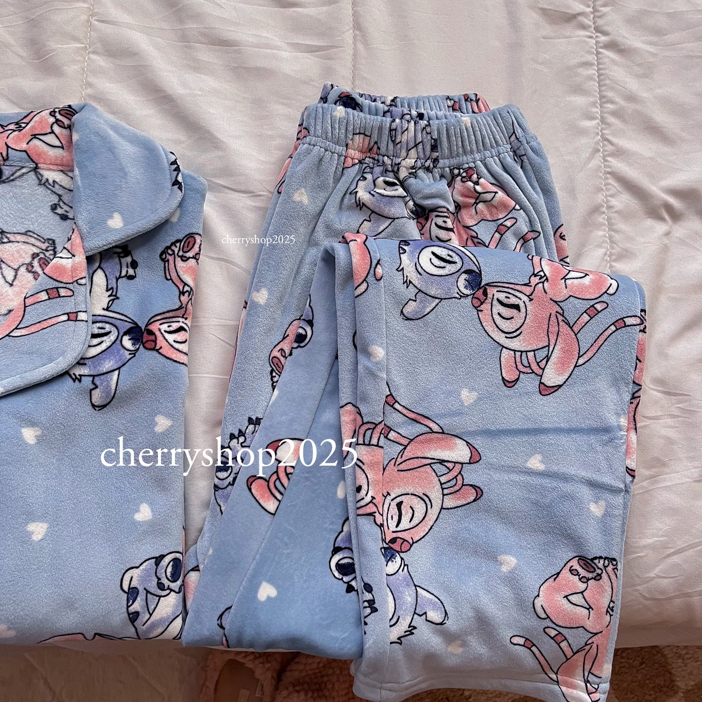 Blue Stitch Pj