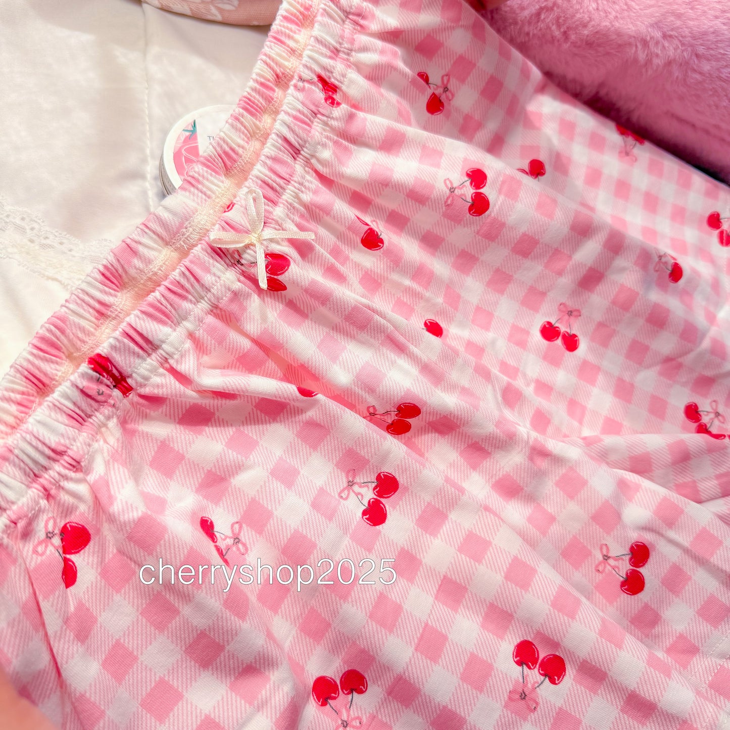 Cherry Girl Shorts Set
