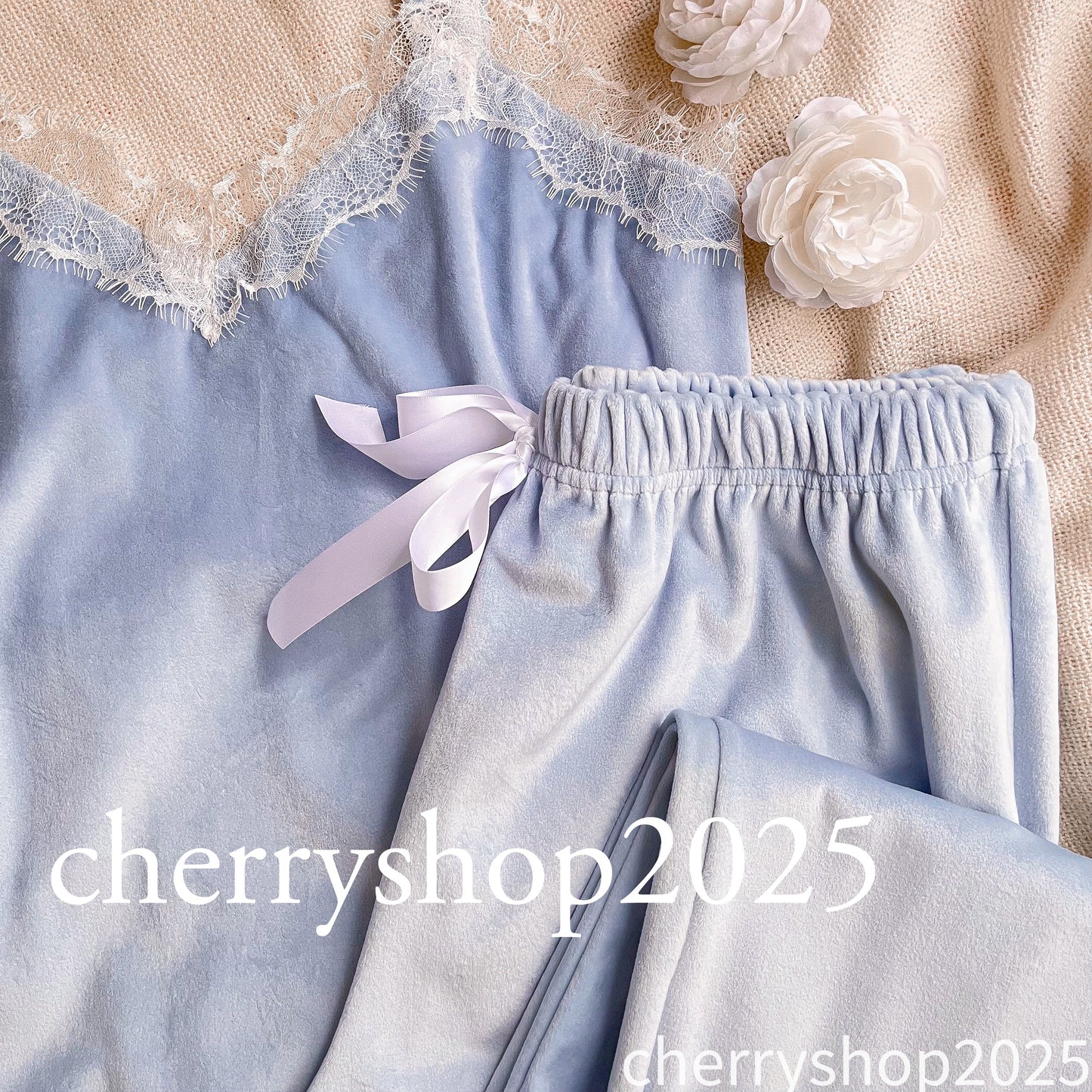 Baby blue 2pcs Set