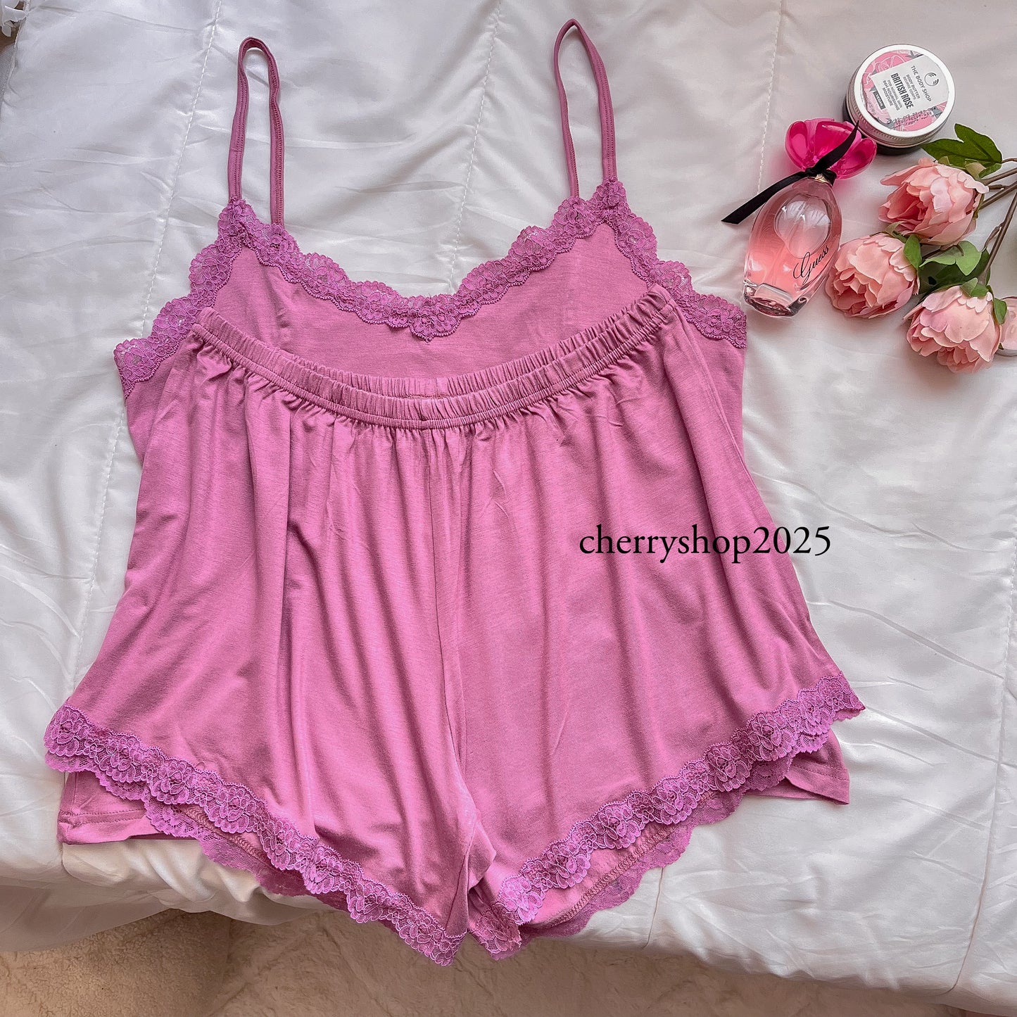 Pink Short Set