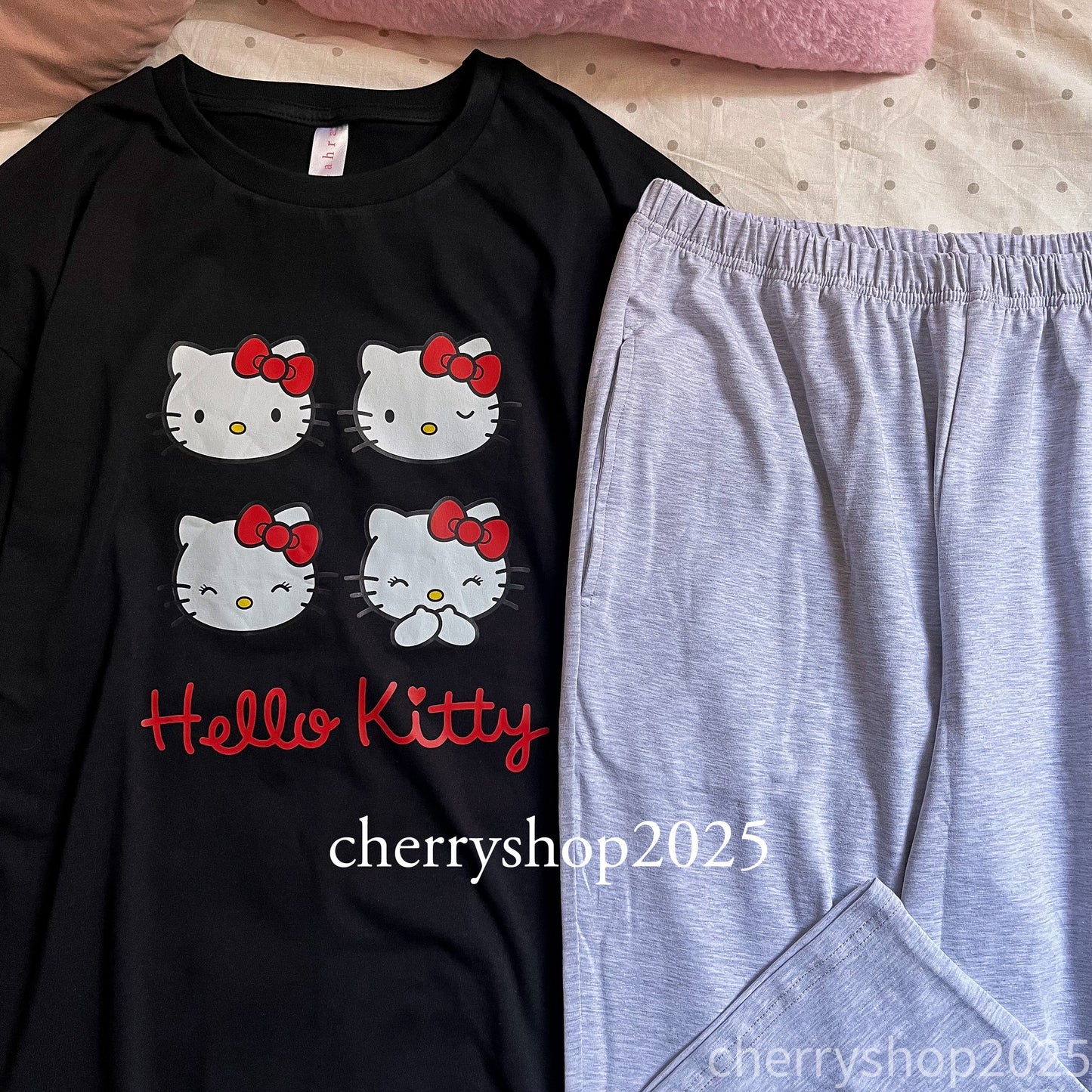Oversize Hello Kitty T-Shirt Pajamas