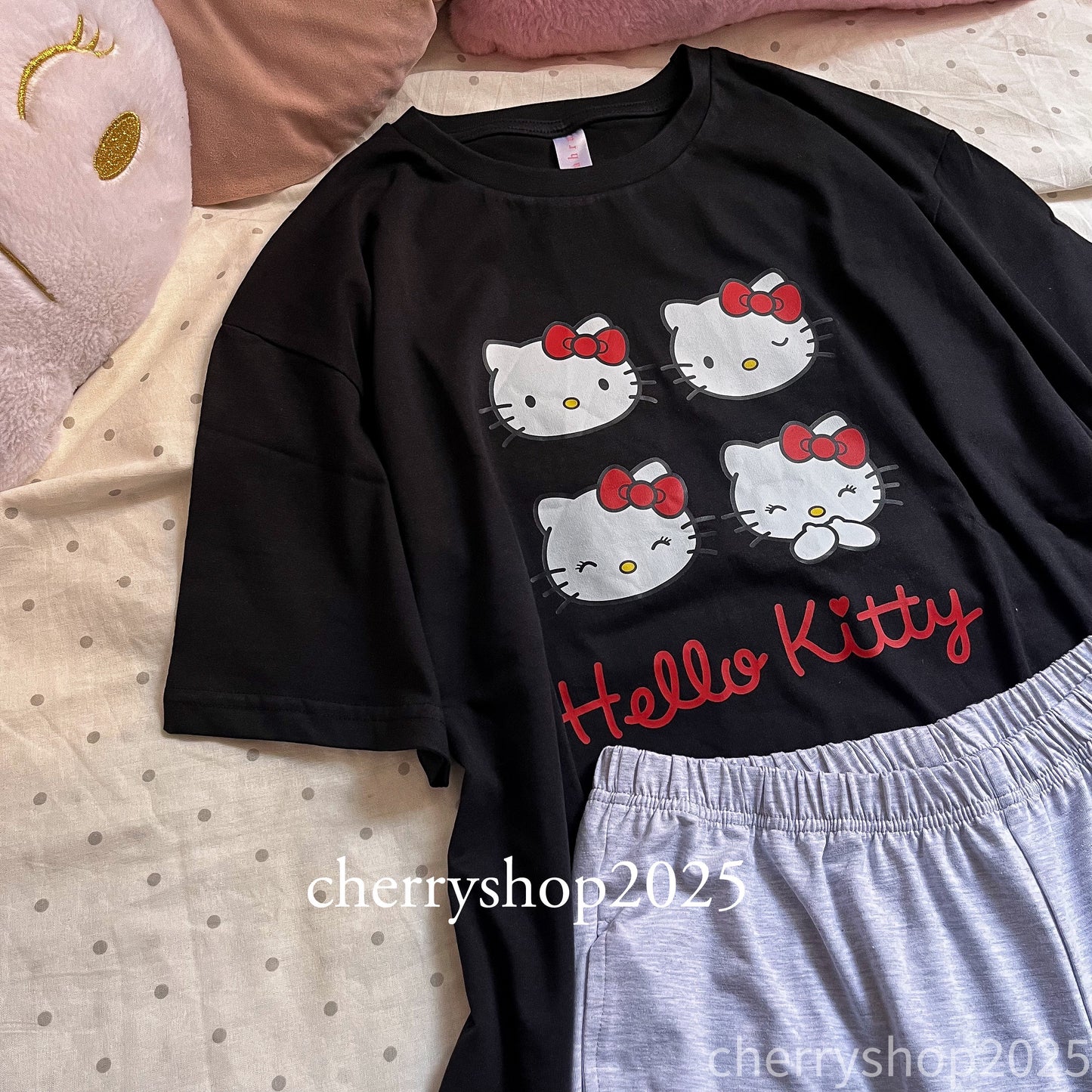 Oversize Hello Kitty T-Shirt Pajamas
