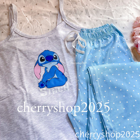 Stitch Blue Hearts Pj