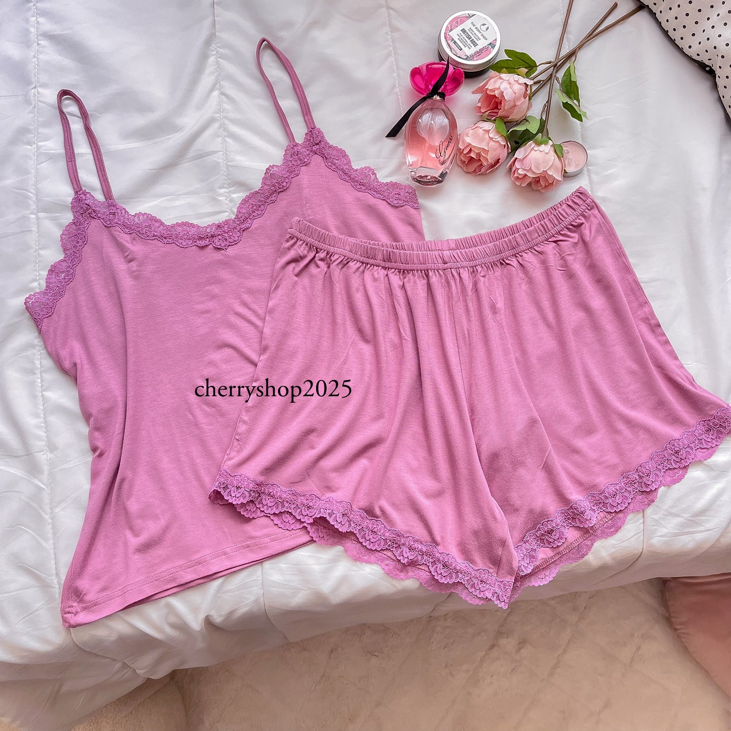 Pink Short Set
