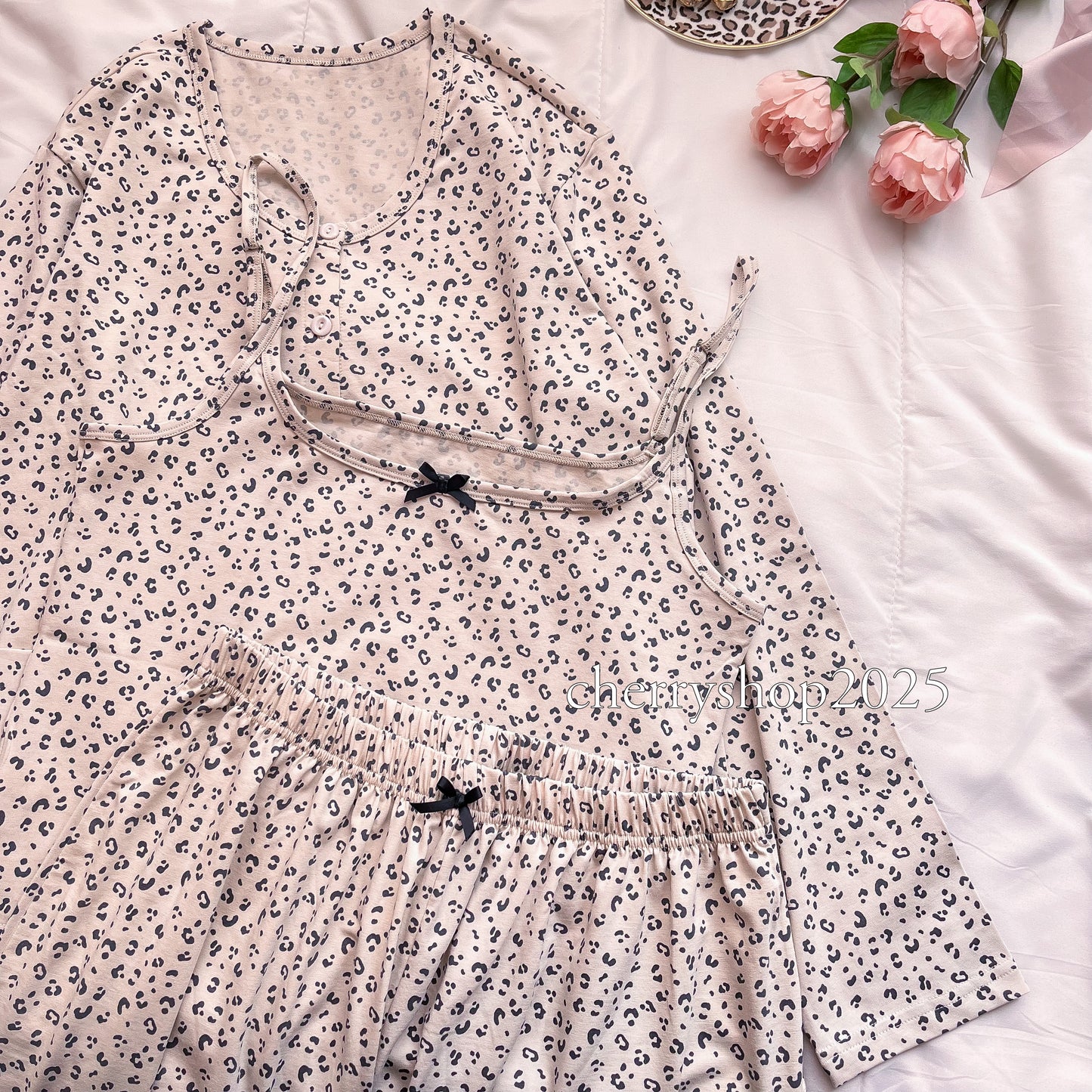 Vanilla Leopard Set