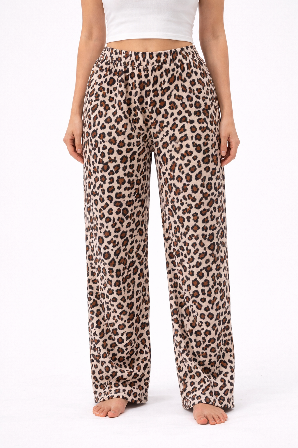 Winter Leopard Pants