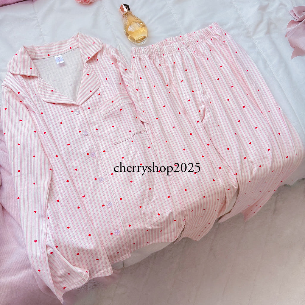 Love in Pink Stripes