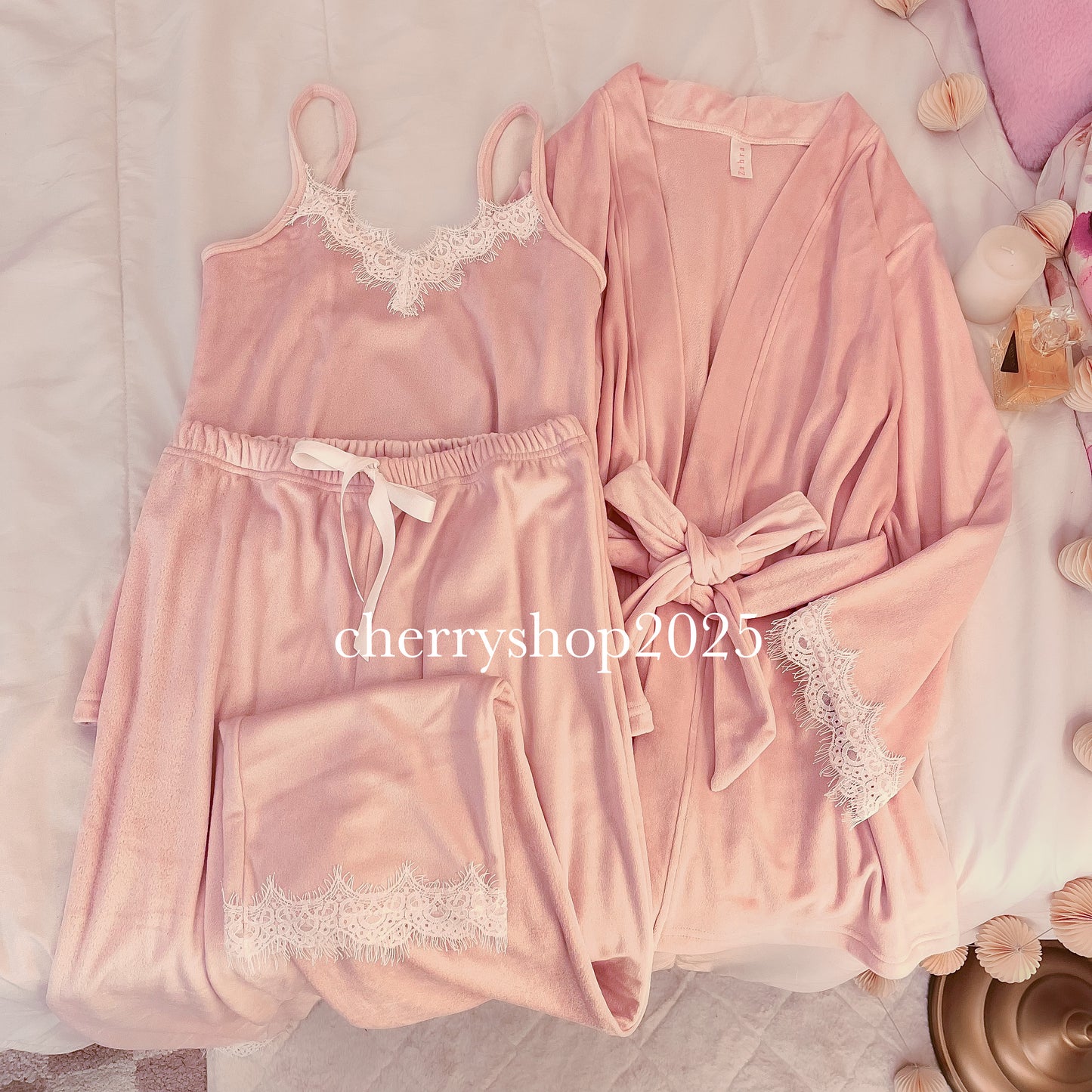 Rose Bridal Kimono PJ