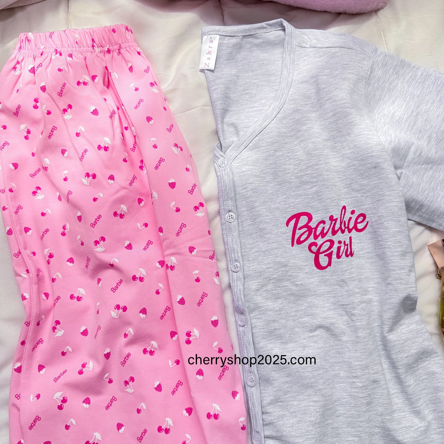 Barbie Girl بيجامة برمودا