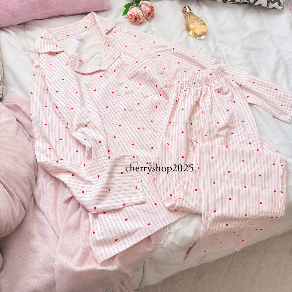 Love in Pink Stripes