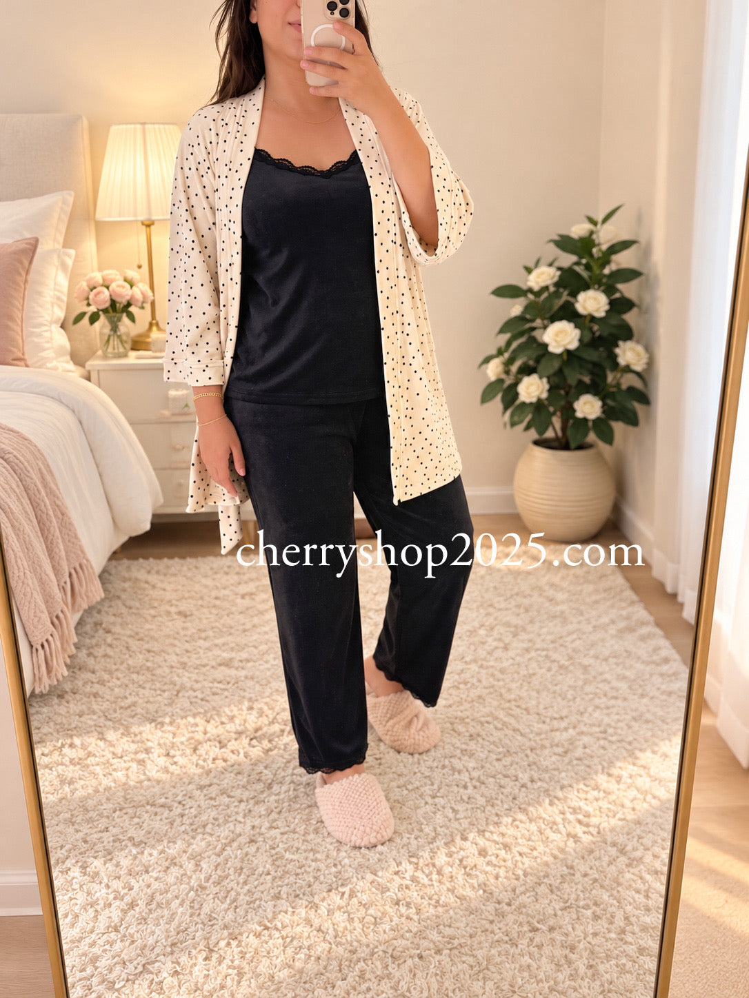 Midnight Kimono Set