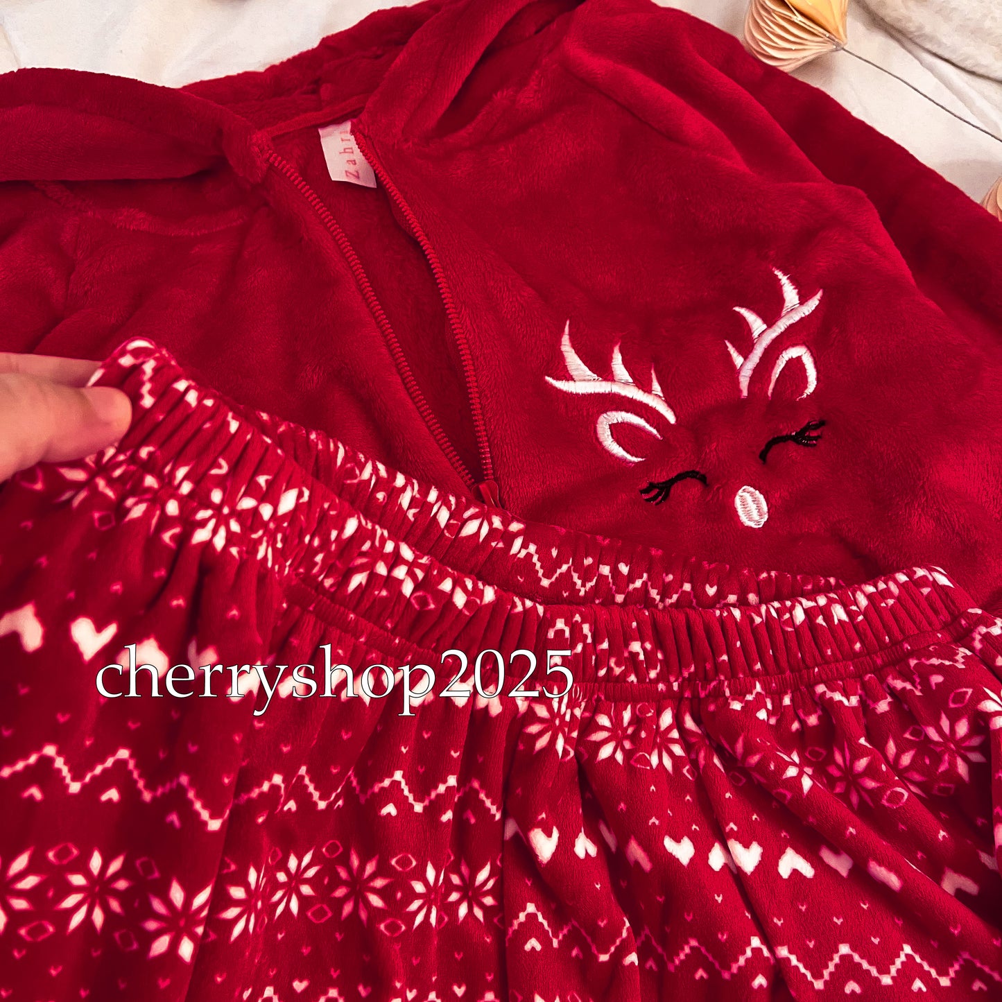 Red Deer Christmas Pj