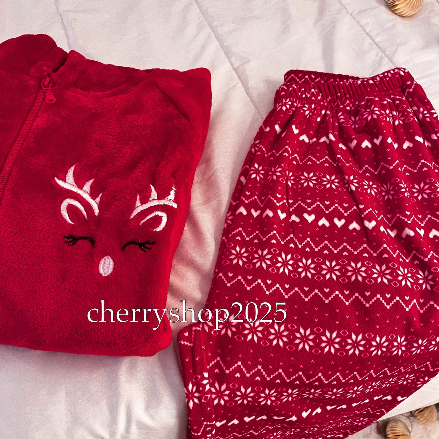 Red Deer Christmas Pj