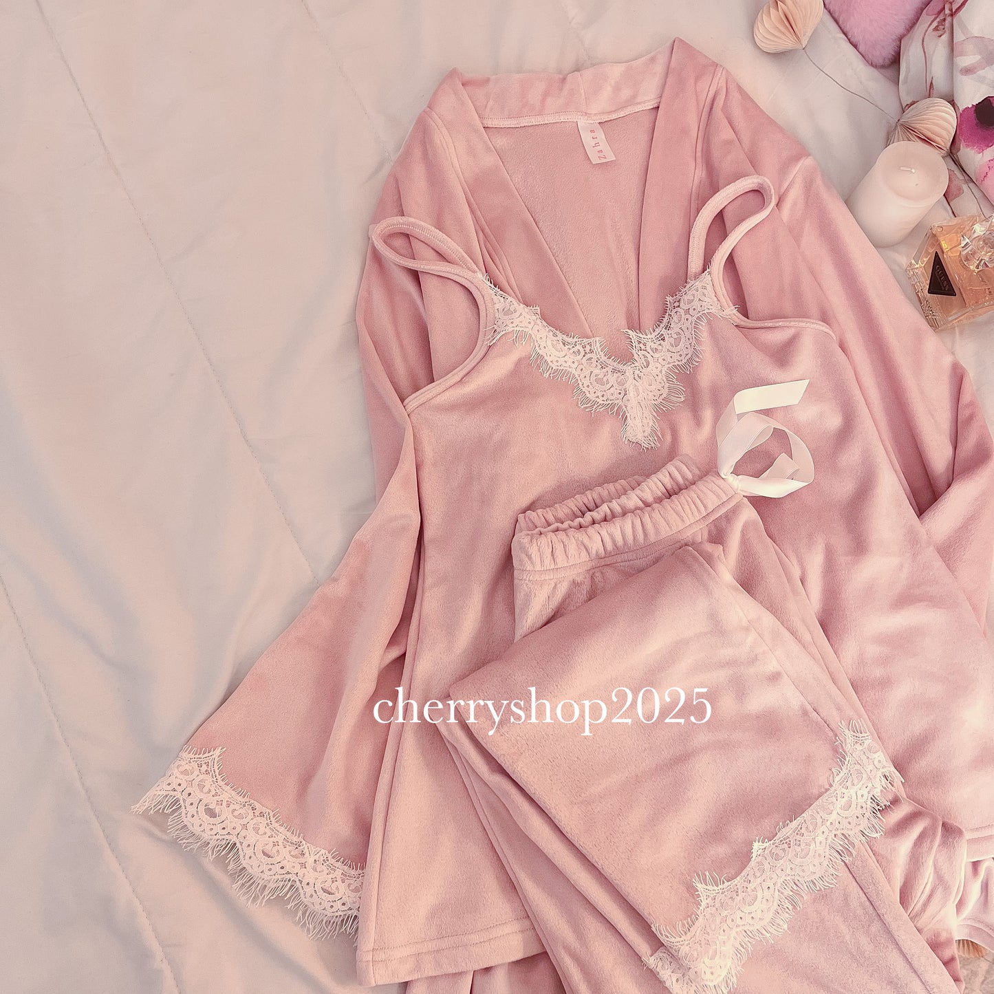 Rose Bridal Kimono PJ
