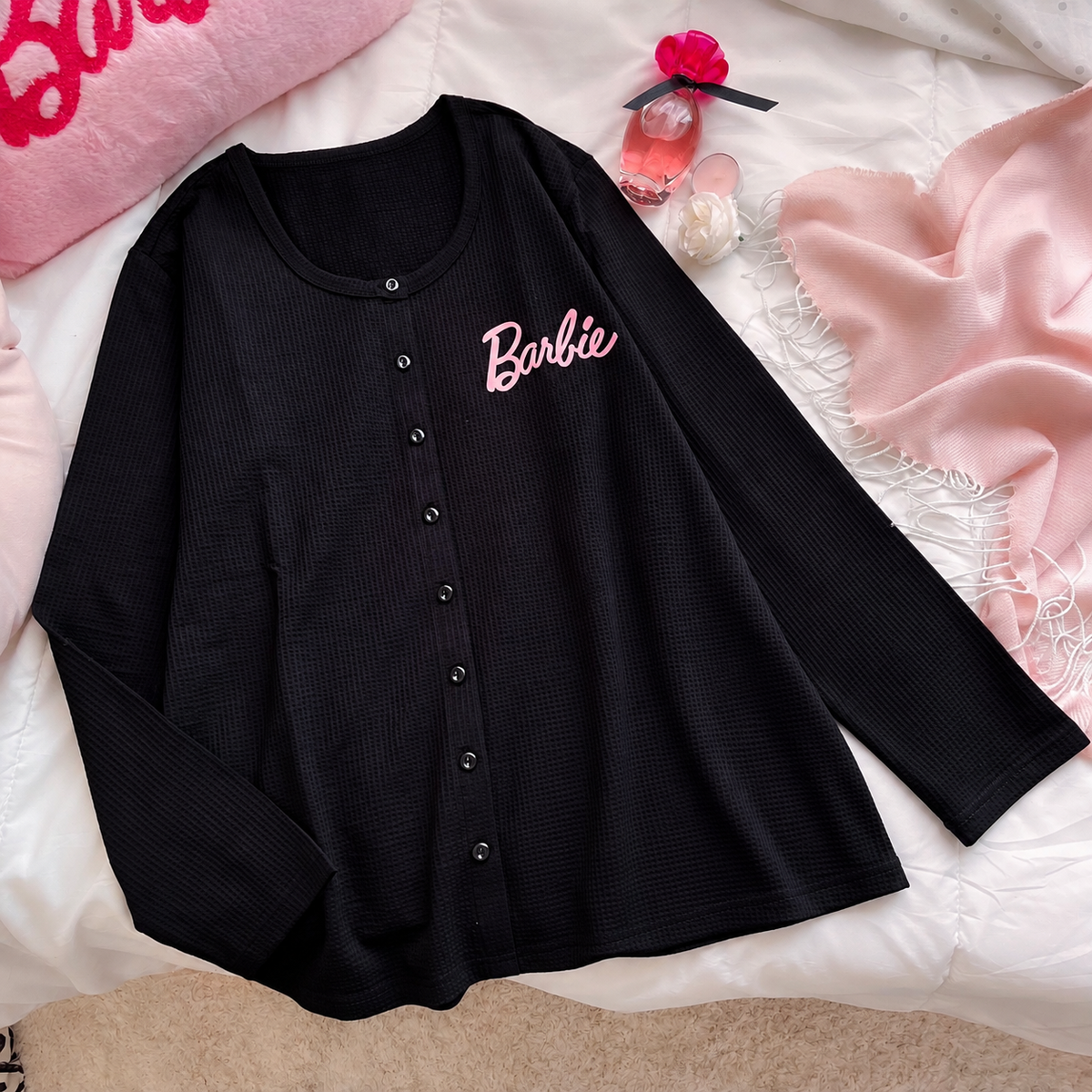 Barbie Black توب (Top)