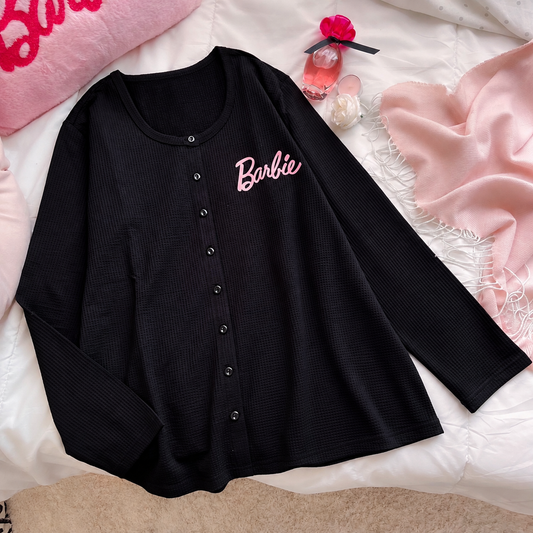 Barbie Black توب (Top)