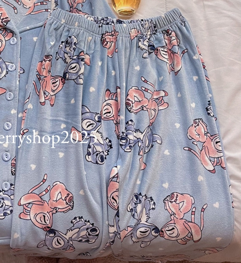 Blue Stitch  بنطلون فقط