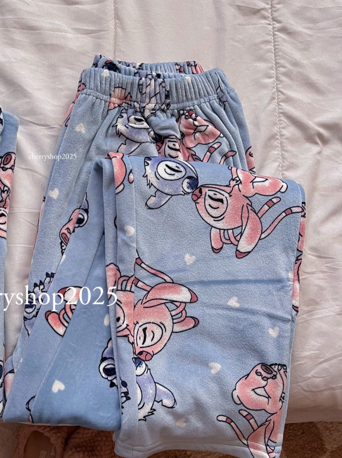 Blue Stitch  بنطلون فقط